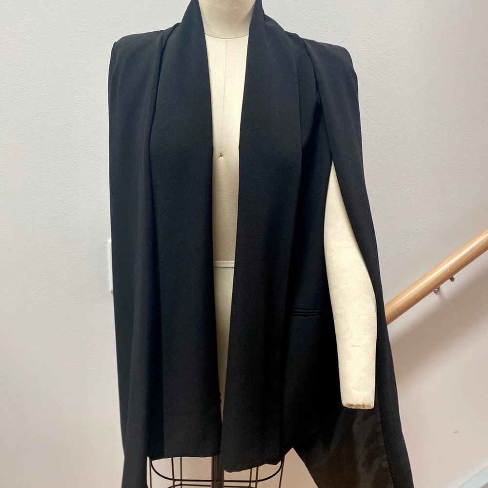 Black Cape Blazer / Jacket